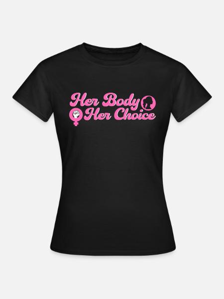 Rechte der Frauen Gleichberechtigung der Geschlech - Dame-T-shirt - sort