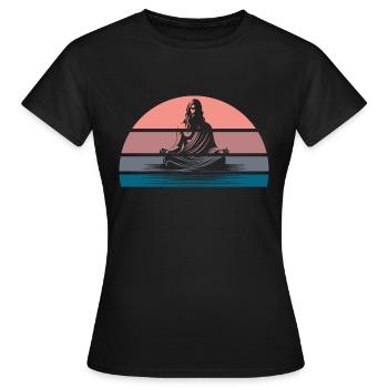 Spirit - T-shirt Femme - noir - Devant - AI Model Female 172 dark (172cm)