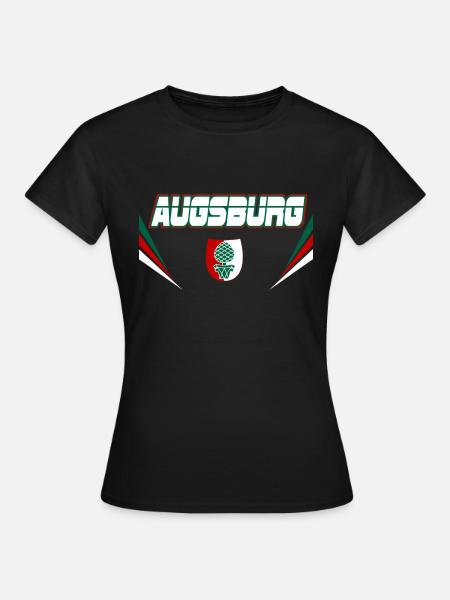 Augsburg - Frauen T-Shirt - Schwarz