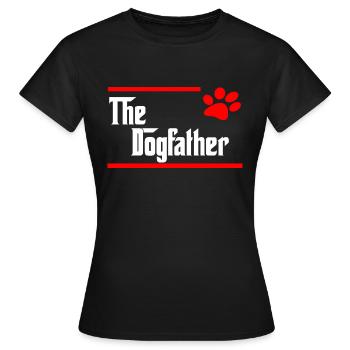 le chien de garde - T-shirt Femme - noir - Devant - AI Model Female 172 dark (172cm)