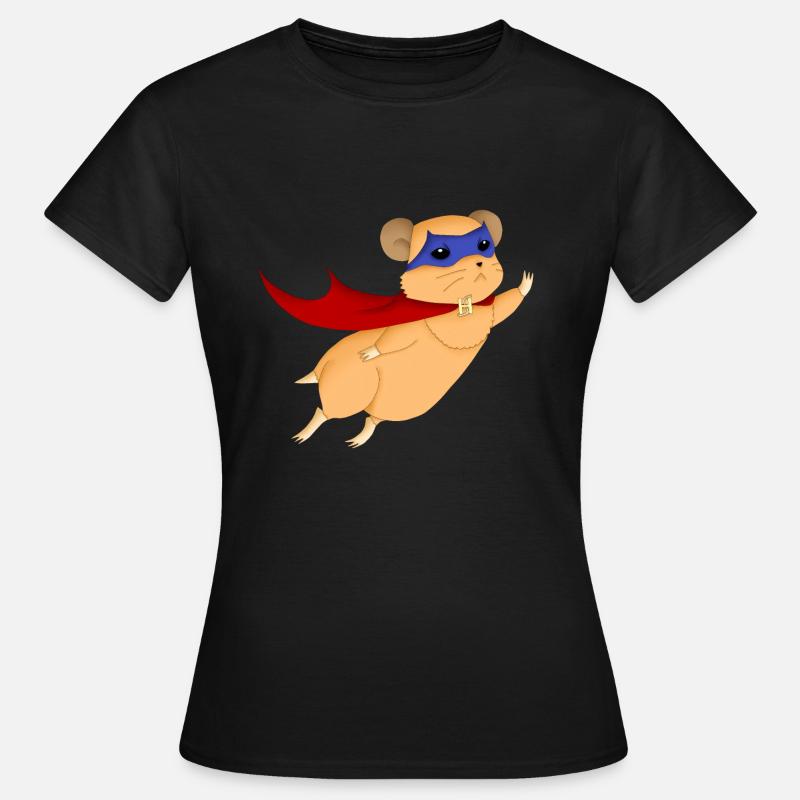 Super Hamster - Women's T-Shirt - black