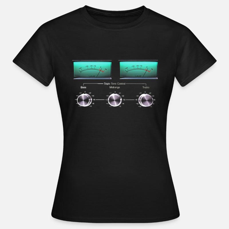 tone controls - Women's T-Shirt - black