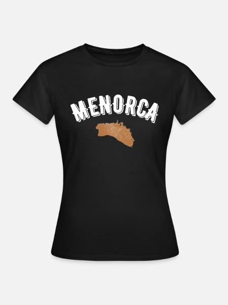 Menorca - Frauen T-Shirt - Schwarz