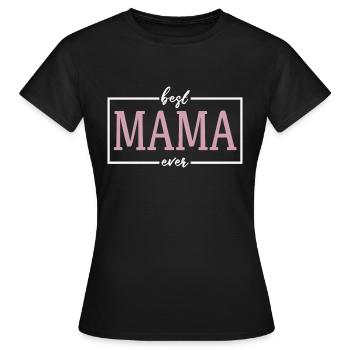 La meilleure maman - T-shirt Femme - noir - Devant - AI Model Female 172 dark (172cm)