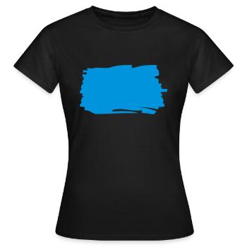 shape - Frauen T-Shirt - Schwarz - Vorne - AI Model Female 172 dark (172cm)
