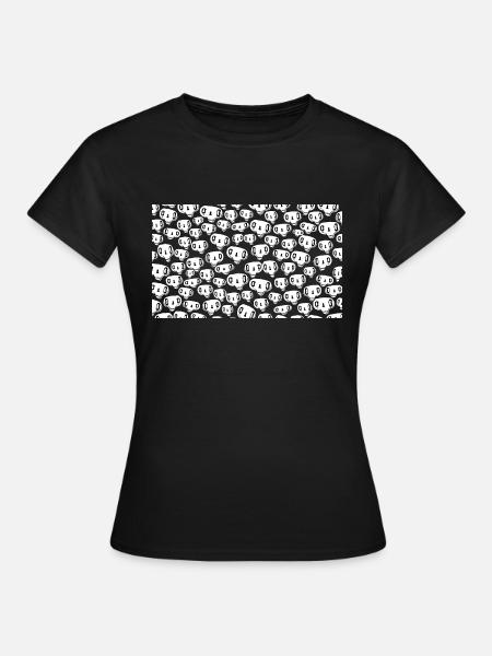Crânes - T-shirt Femme - noir