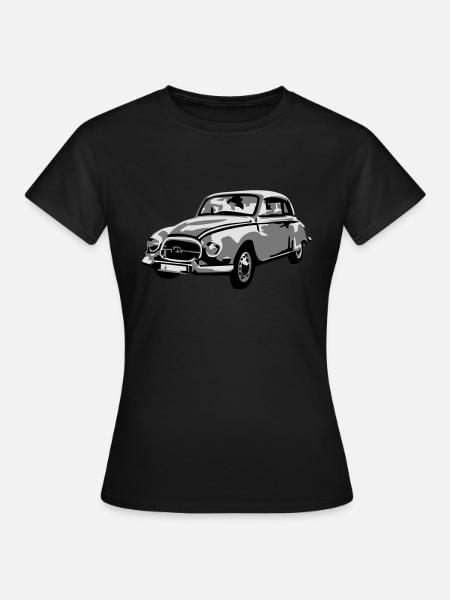 Horchs Auto Union 1000 - Frauen T-Shirt - Schwarz