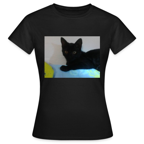 gato negro - Camiseta mujer