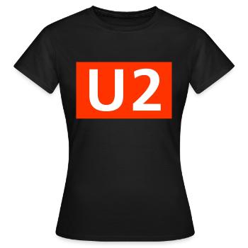 Métro ligne 2 Berlin - T-shirt Femme - noir - Devant - AI Model Female 172 dark (172cm)