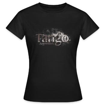 tango - Women's T-Shirt - black - Front - AI Model Female 172 dark (172cm)