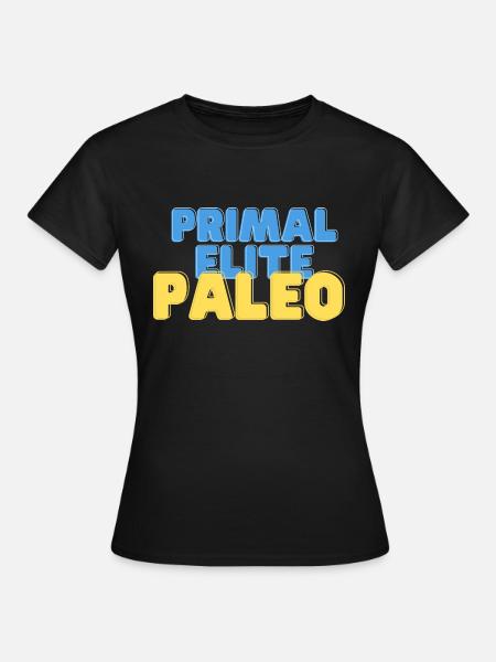Primal Elite Paleo - Frauen T-Shirt - Schwarz