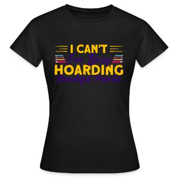 Collect Funny Collection Gift - Women's T-Shirt - black - Front - AI Model Female 172 dark (172cm)