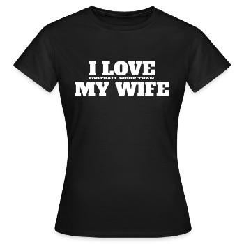 Fußballspieler Fußballdesign Fußballmannschaft - Frauen T-Shirt - Schwarz - Vorne - AI Model Female 172 dark (172cm)