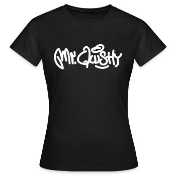 Mister Quishy Day - T-shirt Femme - noir - Devant - AI Model Female 172 dark (172cm)