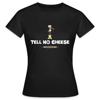 Expressions idiomatiques Proverbe - Licorne côtière anglaise - T-shirt Femme - noir - Devant - AI Model Female 172 dark (172cm)