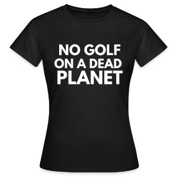 Pas de golfeur Travelers - T-shirt Femme - noir - Devant - AI Model Female 172 dark (172cm)