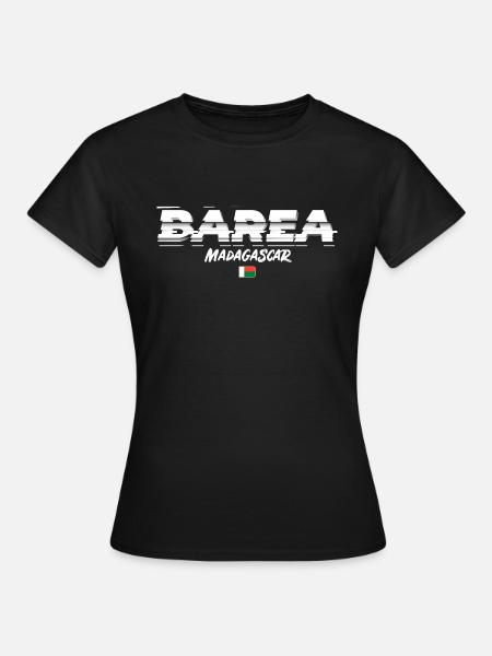 Barea Madagascar - T-shirt Femme - noir