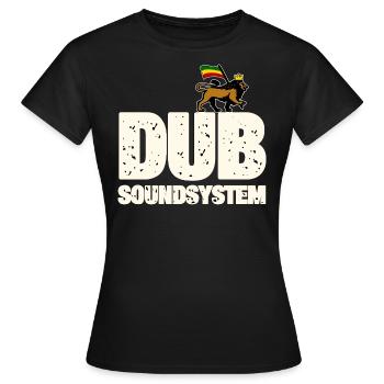 Dub Soundsystem - Women's T-Shirt - black - Front - AI Model Female 172 dark (172cm)