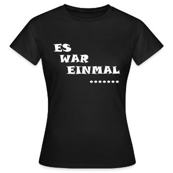 Contes de fées - T-shirt Femme - noir - Devant - AI Model Female 172 dark (172cm)