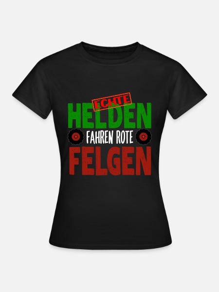 LANDWIRT - Frauen T-Shirt - Schwarz