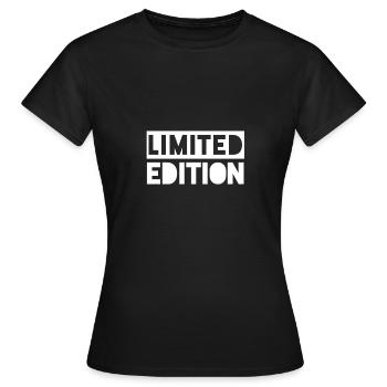 Limited Edition - T-shirt Femme - noir - Devant - AI Model Female 172 dark (172cm)