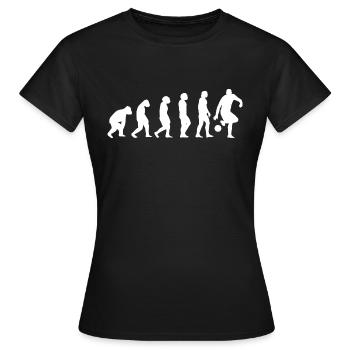 Soccer Player Soccer Soccer Soccer Coach - Women's T-Shirt - black - Front - AI Model Female 172 dark (172cm)