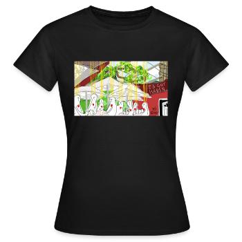 Es gut haben. - Frauen T-Shirt - Schwarz - Vorne - AI Model Female 172 dark (172cm)