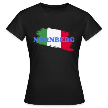 Nuremberg - Women's T-Shirt - black - Front - AI Model Female 172 dark (172cm)