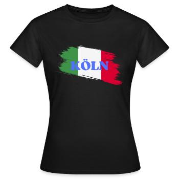 Cologne - T-shirt Femme - noir - Devant - AI Model Female 172 dark (172cm)