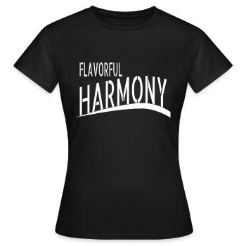 gift idea creating unity unity and collaboration - Women's T-Shirt - black - Front - AI Model Female 172 dark (172cm)