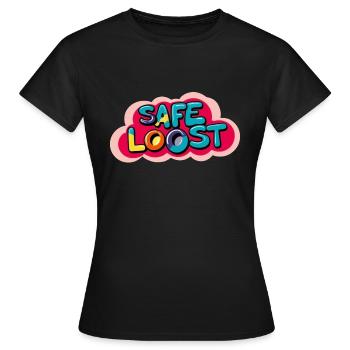 Sicheres Beuten - Frauen T-Shirt - Schwarz - Vorne - AI Model Female 172 dark (172cm)