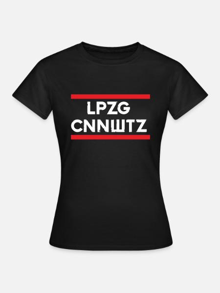 Leipzig Connewitz - Frauen T-Shirt - Schwarz