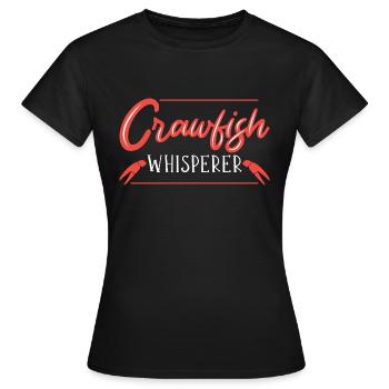 Langusten Languste - Frauen T-Shirt - Schwarz - Vorne - AI Model Female 172 dark (172cm)