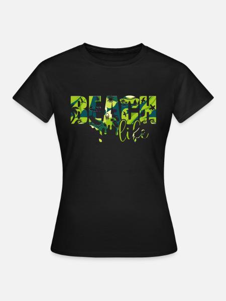 Dubrovnik kroatien hrvatska zrce beach party exyu - Frauen T-Shirt - Schwarz