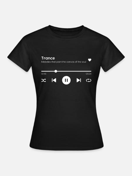 Trance - Women's T-Shirt - black