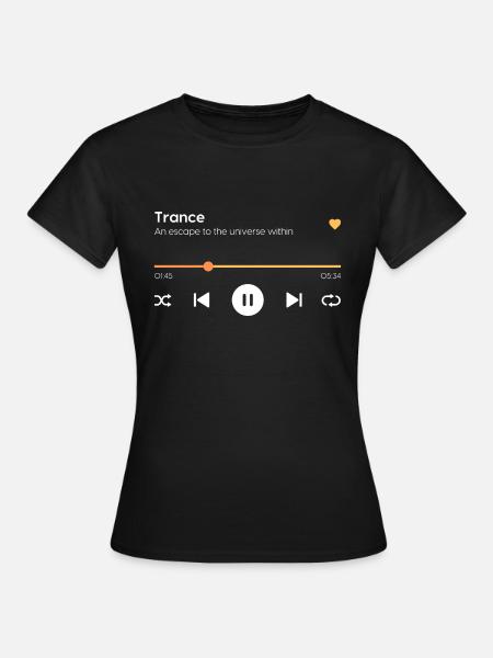 Trance - Women's T-Shirt - black