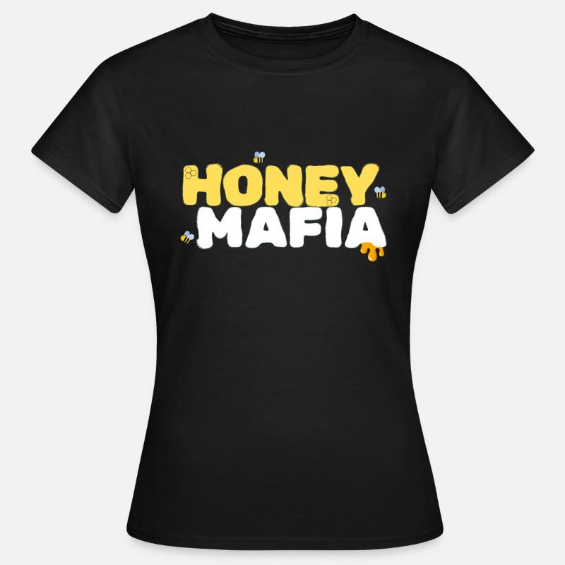 Honey Mafia- beekeeping - Women's T-Shirt - black