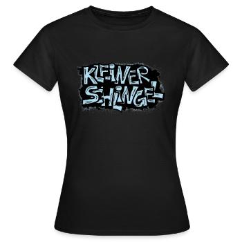 kleiner schlingel graffit - Frauen T-Shirt - Schwarz - Vorne - AI Model Female 172 dark (172cm)