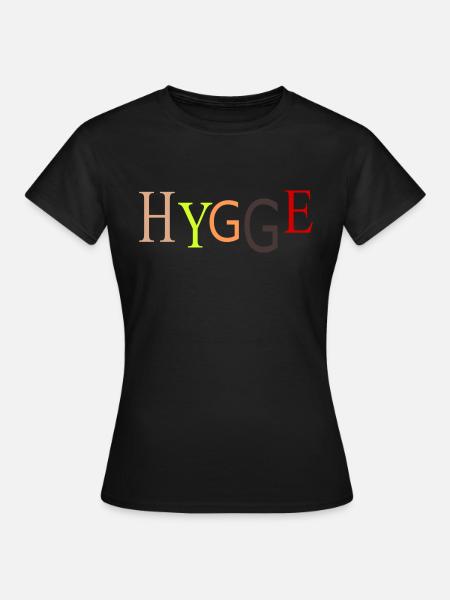 HYGGE - Frauen T-Shirt - Schwarz