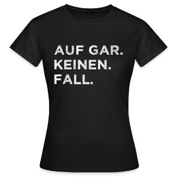 lieben geschenk statement geburtstag - Frauen T-Shirt - Schwarz - Vorne - AI Model Female 172 dark (172cm)