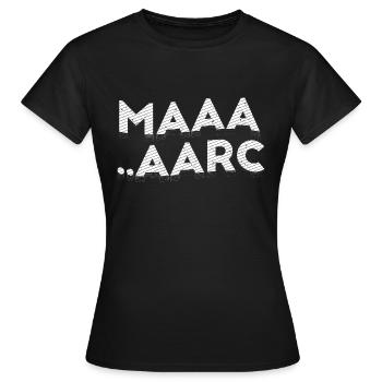 Marc die Fackel - Frauen T-Shirt - Schwarz - Vorne - AI Model Female 172 dark (172cm)