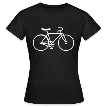 Coureur - T-shirt Femme - noir - Devant - AI Model Female 172 dark (172cm)
