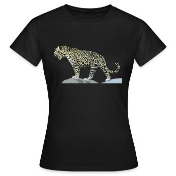 jaguar - T-shirt Femme - noir - Devant - AI Model Female 172 dark (172cm)
