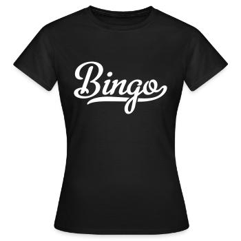 loto - T-shirt Femme - noir - Devant - AI Model Female 172 dark (172cm)
