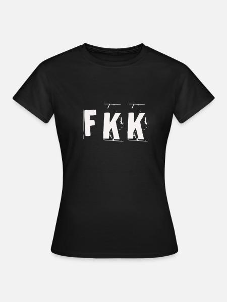 FKK - Frauen T-Shirt - Schwarz