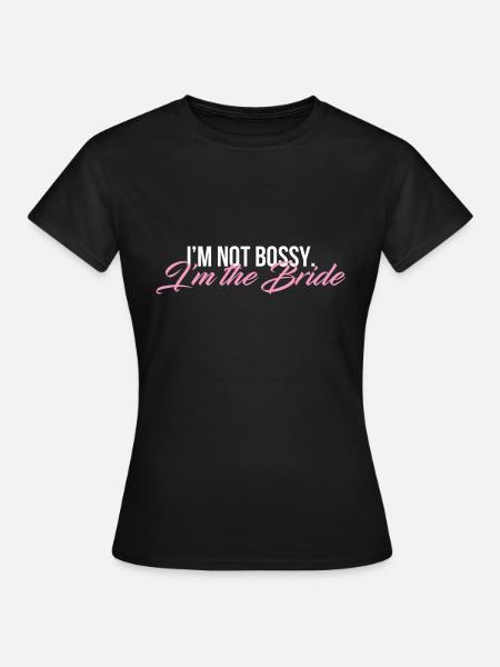 Braut - Frauen T-Shirt - Schwarz