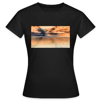 Ciel ciel ciel ciel - T-shirt Femme - noir - Devant - AI Model Female 172 dark (172cm)