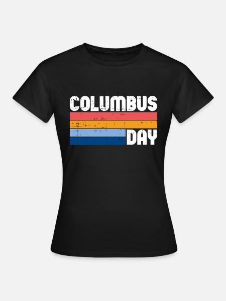 Christopher Columbus - Frauen T-Shirt - Schwarz