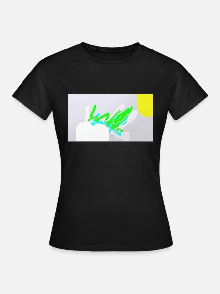 edgar louis1 - Frauen T-Shirt - Schwarz