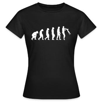 Vatertag Daddy Kind Dad Familie Papa Tochter - Frauen T-Shirt - Schwarz - Vorne - AI Model Female 172 dark (172cm)